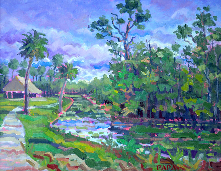 Riverbend Park II Painting by Ralph Papa