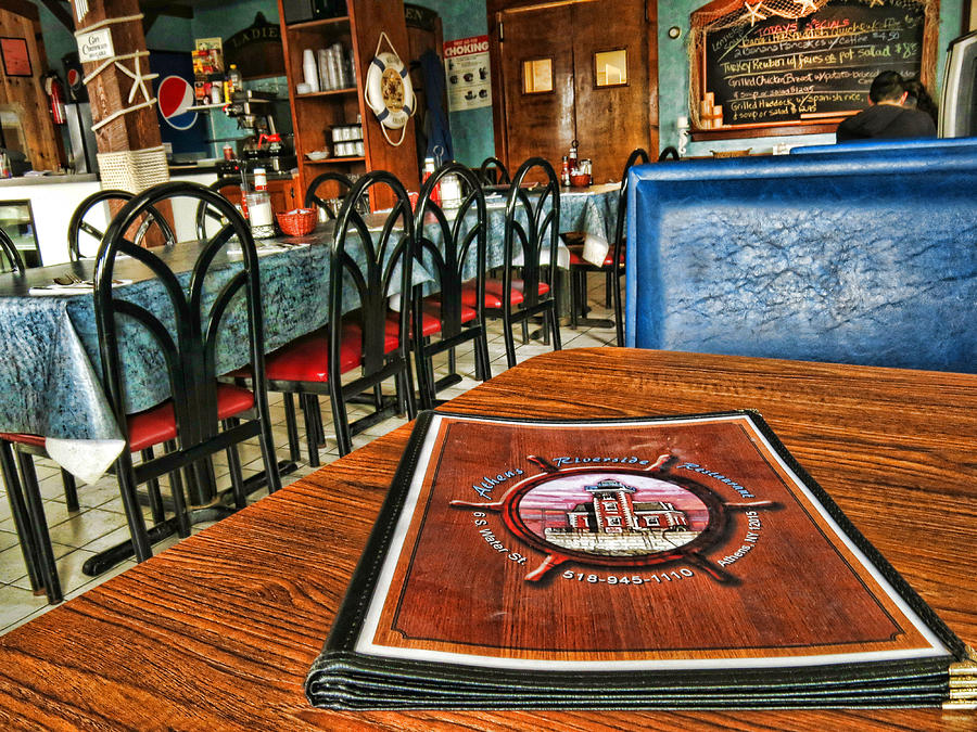 Riverfront Restaurant Photograph by Nancy De Flon