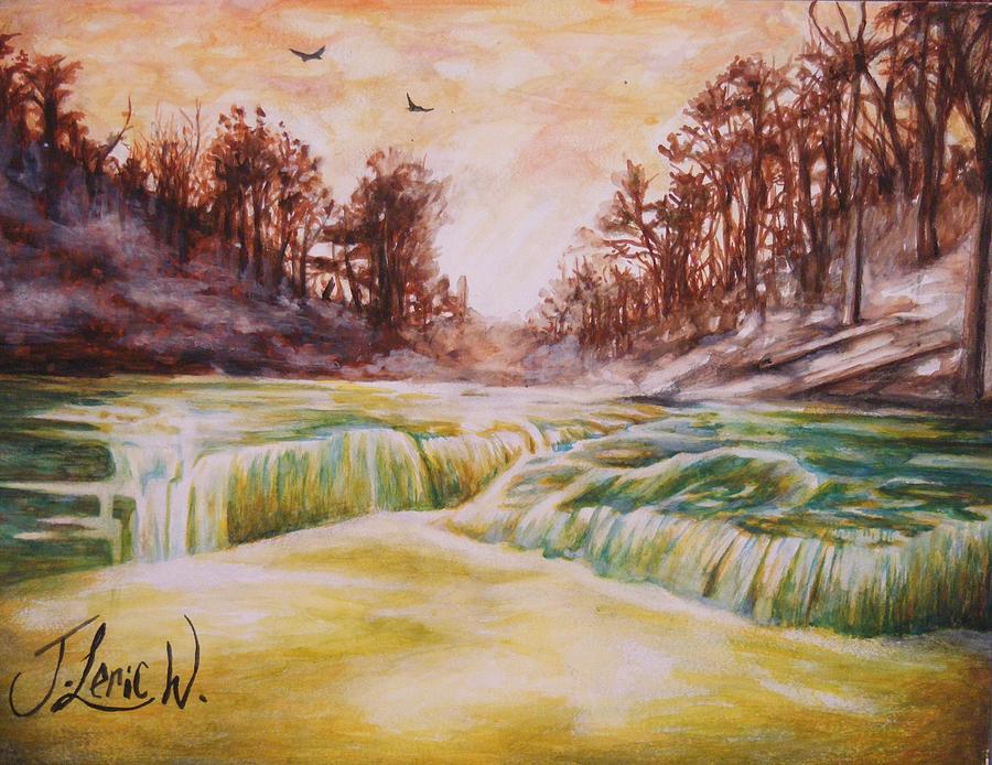 Rivers Of Gold Painting by Jamion Williams