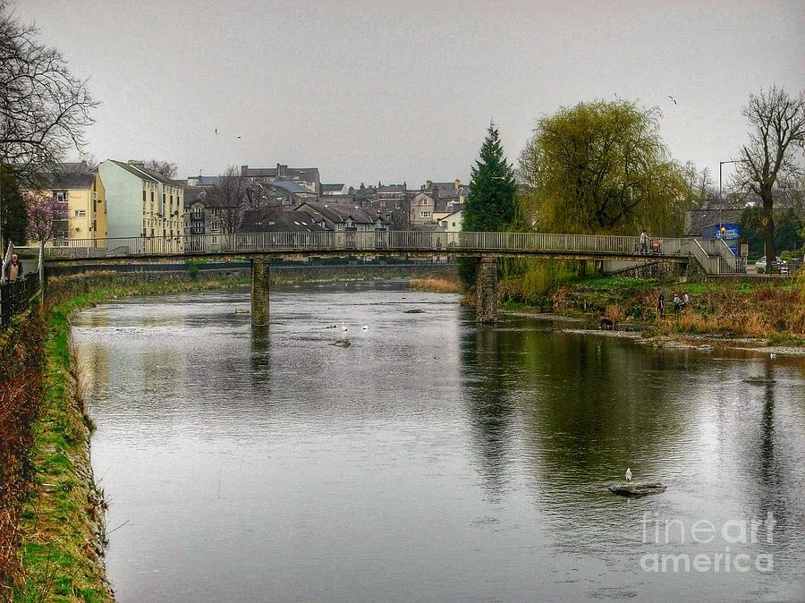 The River Kent at Kirkland in Kendal Photograph by Joan-Violet Stretch