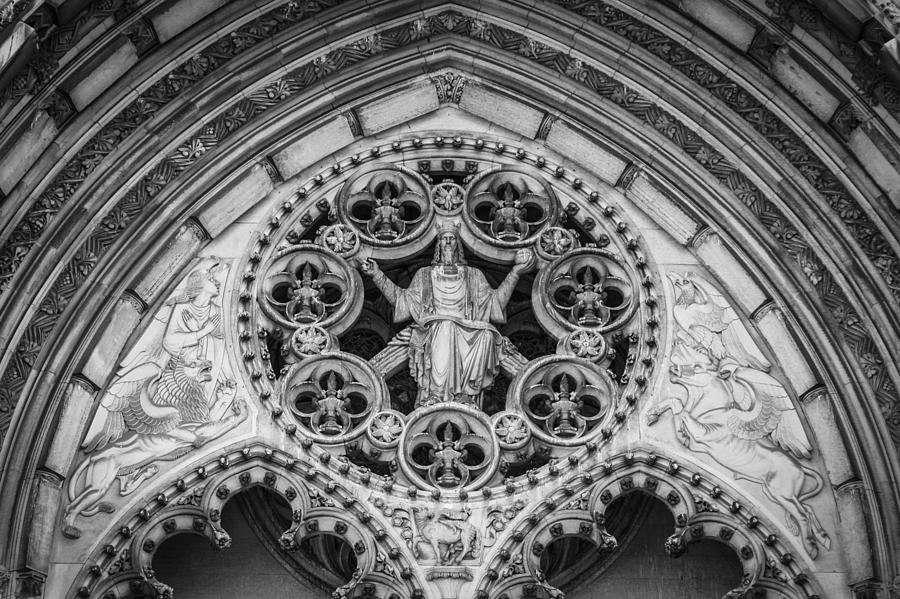 Riverside Church Details NYC Photograph by Erin Cadigan