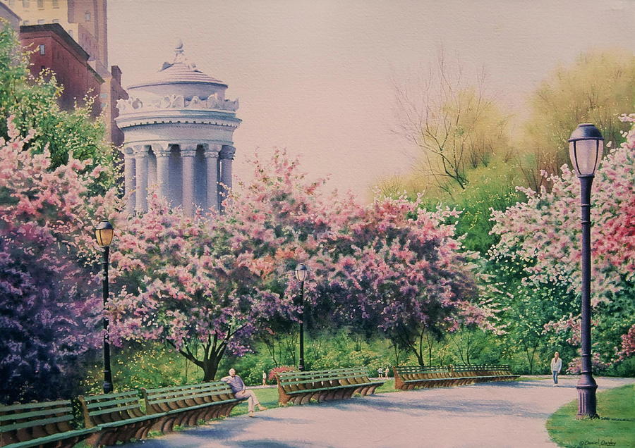 Riverside Park Revisited Painting by Daniel Dayley