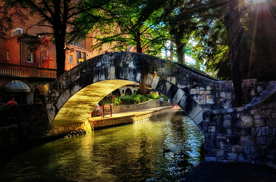Riverwalk In The Sun Photograph by Tricia Marchlik