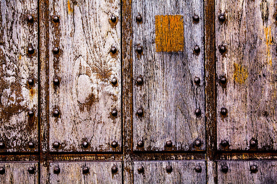 Riveted Weathered Door Photograph by Hakon Soreide