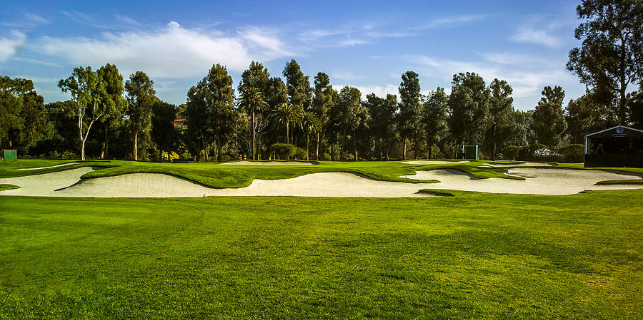 Riviera Country Club Golf Course Hole 10 Photo 2 Wide Photograph by ...