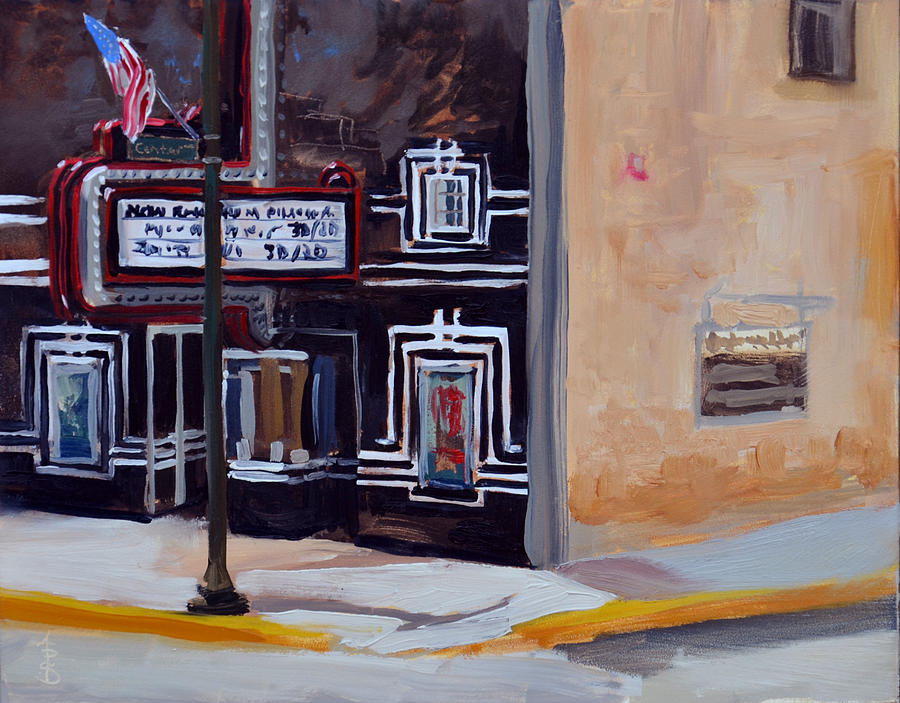 Theater Painting - Rivoli Theater by Anthony Sell Theater Painting - Rivoli Theater by Anthony Sell