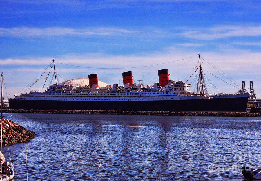 RMS Queen Mary Photograph by Tommy Anderson