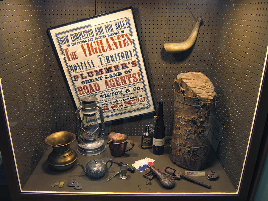 Road Agent Henry Plummer Diorama Montana Photograph By Daniel Hagerman