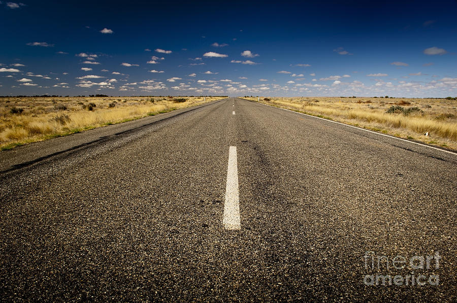 Road Ahead Photograph by THP Creative - Fine Art America