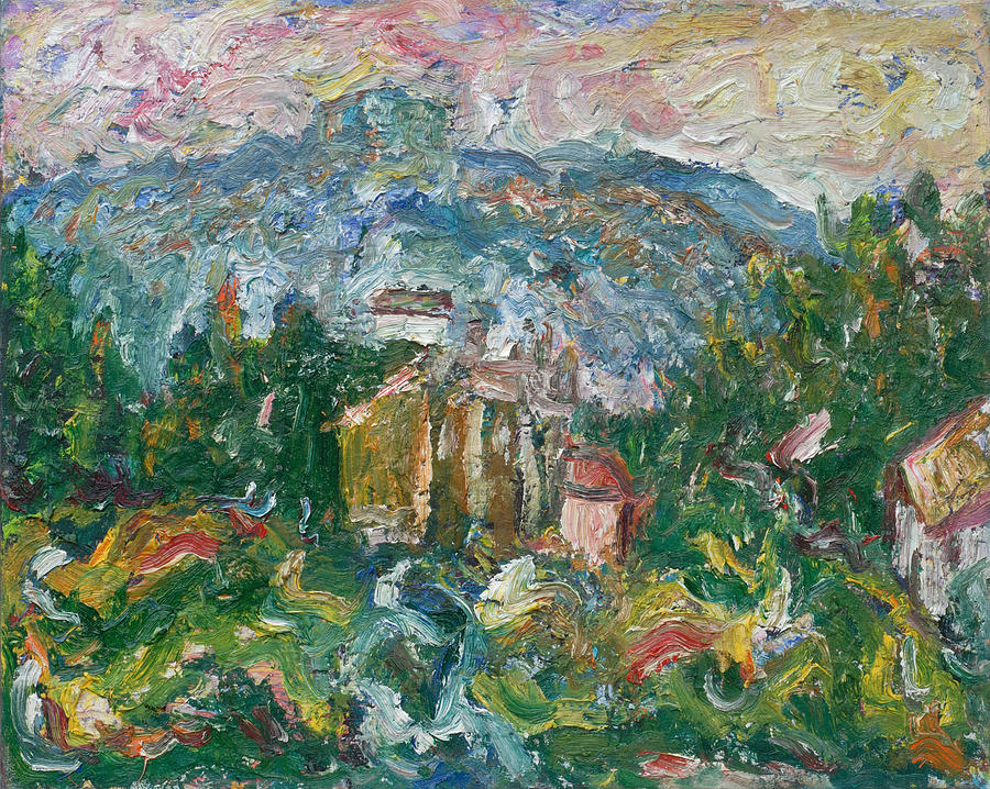 Mountain Painting - Road From Cetinje To The Sea by Borislav Djukanovic
