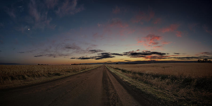 Sunset Photograph - Road Home by Aaron J Groen