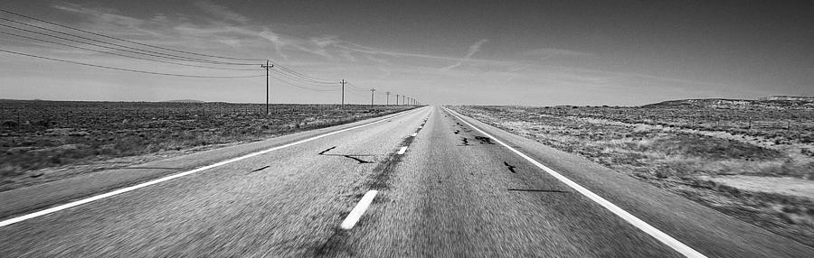 Road in the Arizona strip Photograph by Arkady Kunysz