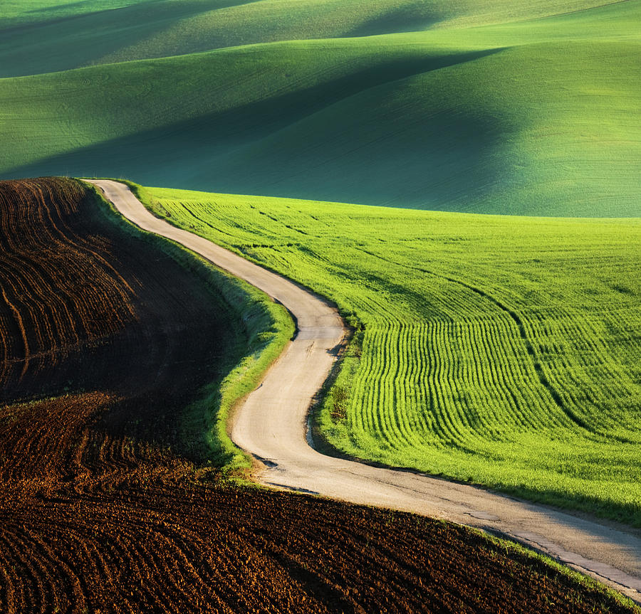 Landscape Photograph - Road by Krzysztof Browko