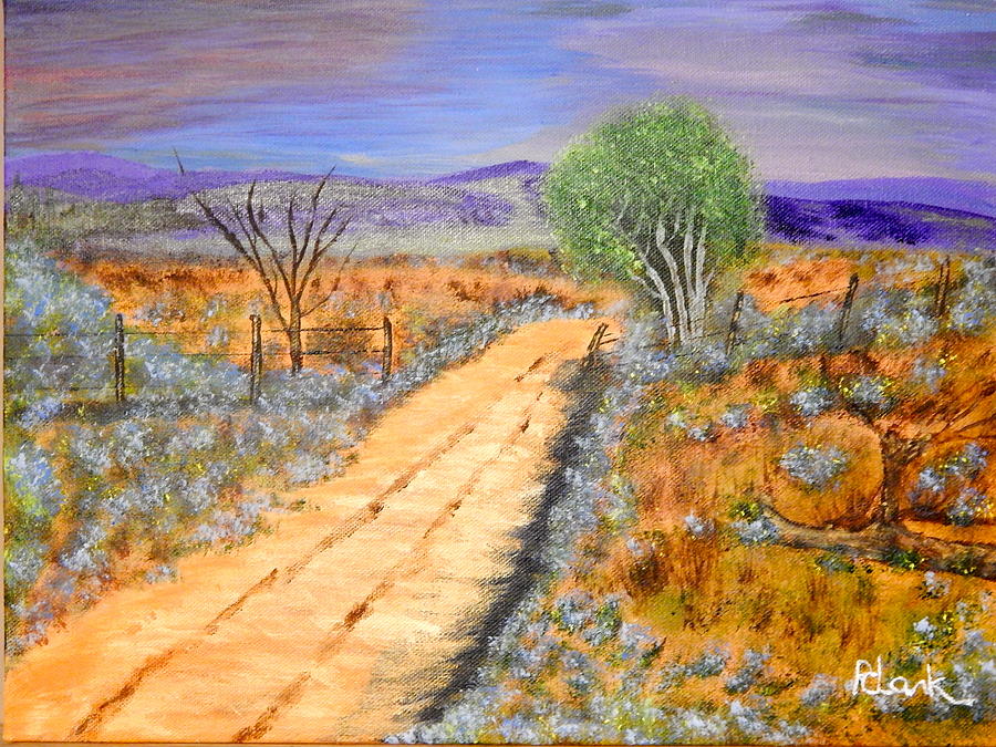 Road Less Travled Painting by Robert Clark