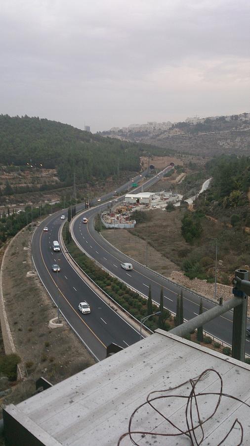 Road Seen From Way Up High Photograph by Moshe Harboun