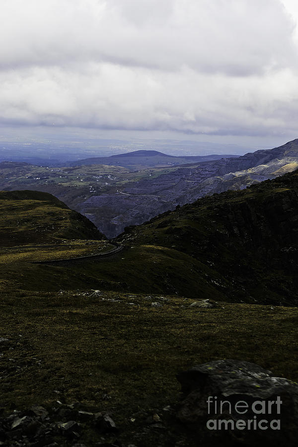 Road Through Snowdonia Photograph