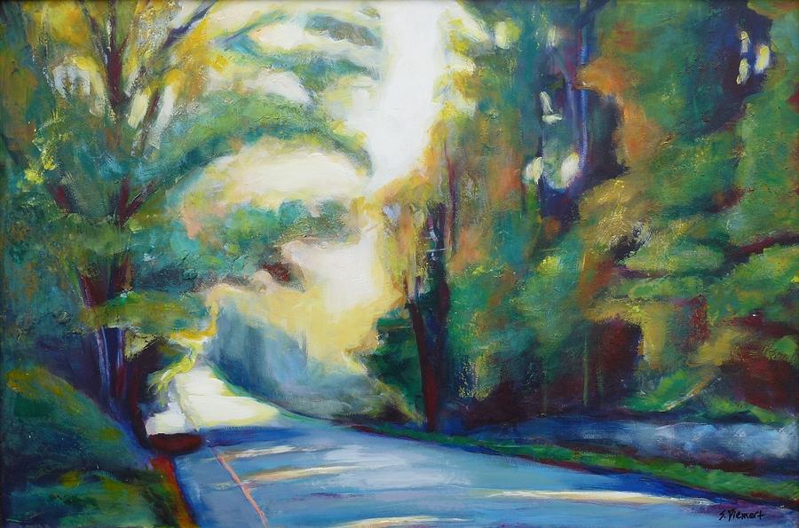 Road To Carmel Painting