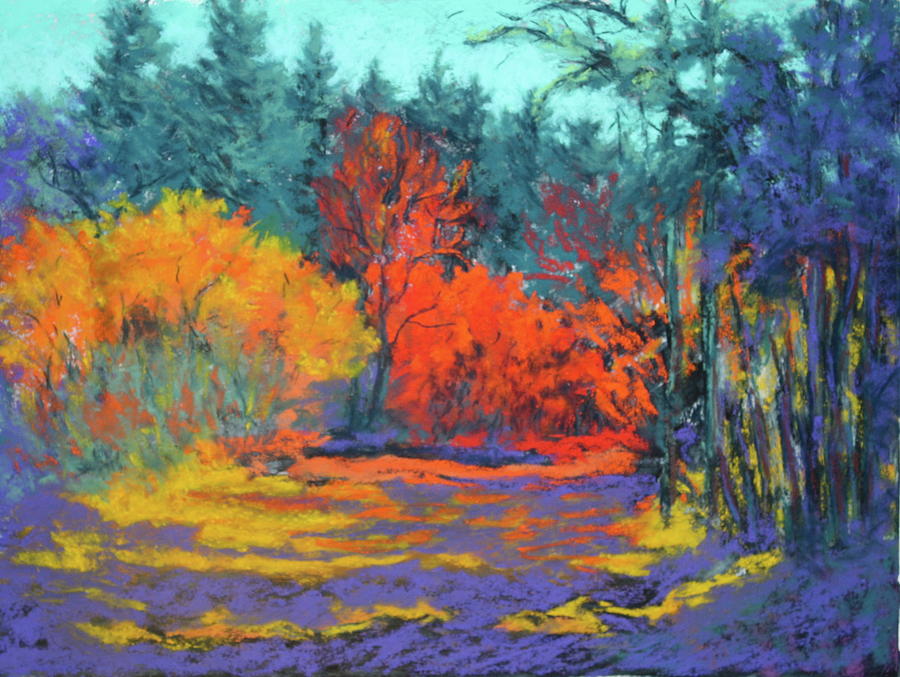 Road to Deer Creek Painting by Nancy Jolley
