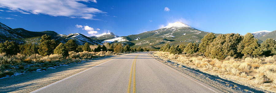 Nature Photograph - Road To Great Basin National Park by Panoramic Images