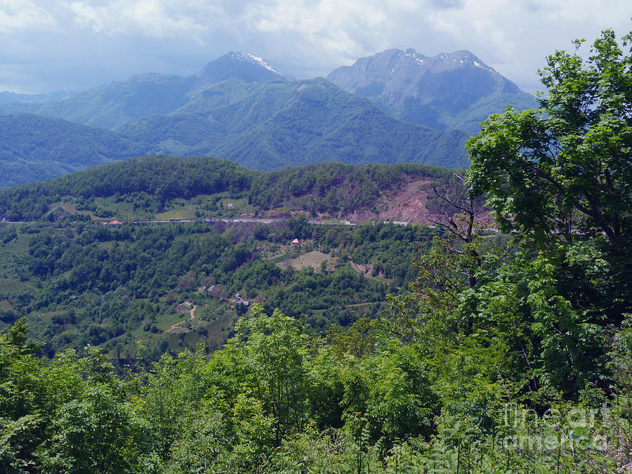 Road to Kolasin - Montenegro Photograph by Phil Banks