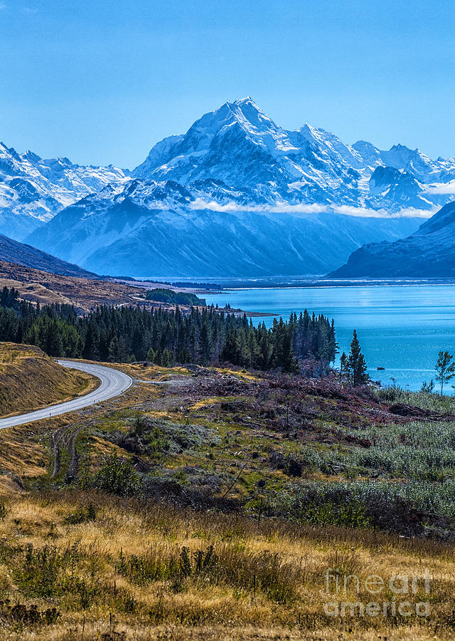 Road to Mount Cook Photograph by Sheila Smart Fine Art Photography
