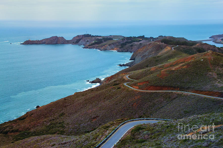 Road to Point Bonita Photograph by Paul Gillham