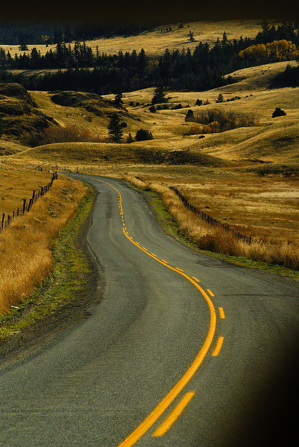 Road to somewhere Photograph by Lucas Greulich