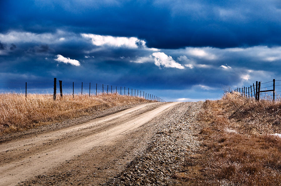 Road to the Clouds Photograph by Eric Benjamin