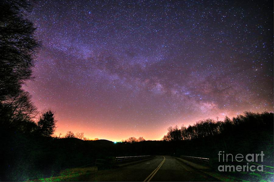 Road To The Milky Way Photograph by Robert Loe