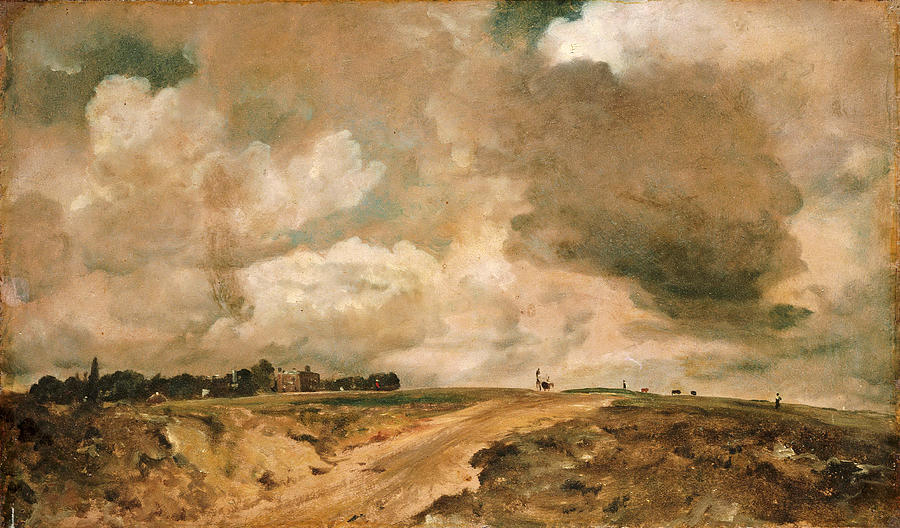 Road to the Spaniards. Hampstead Painting by John Constable
