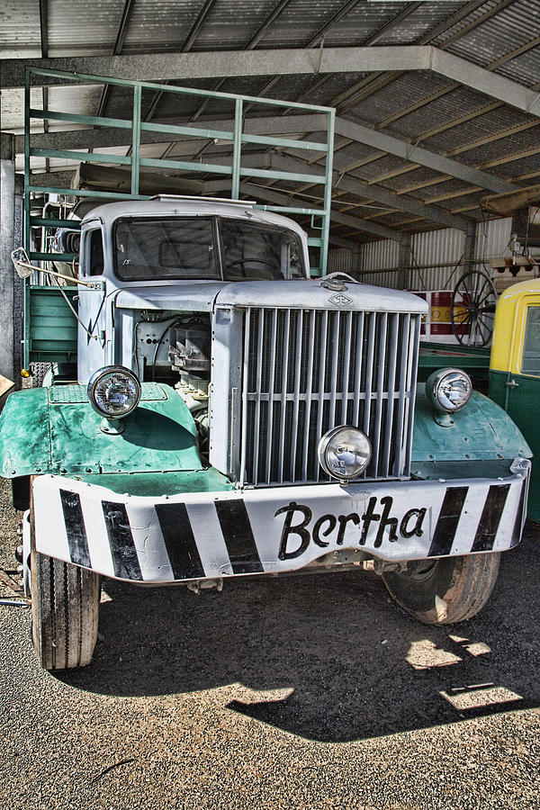 Alice Springs Photograph - Road Train Bertha by Douglas Barnard
