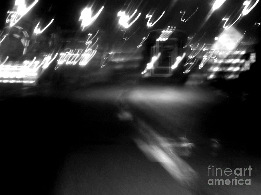 Abstract Photograph - Road Work Ahead by Robyn King