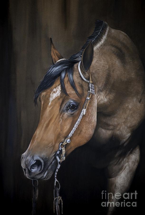 Roan Horse Pastel - Roanie by Joni Beinborn