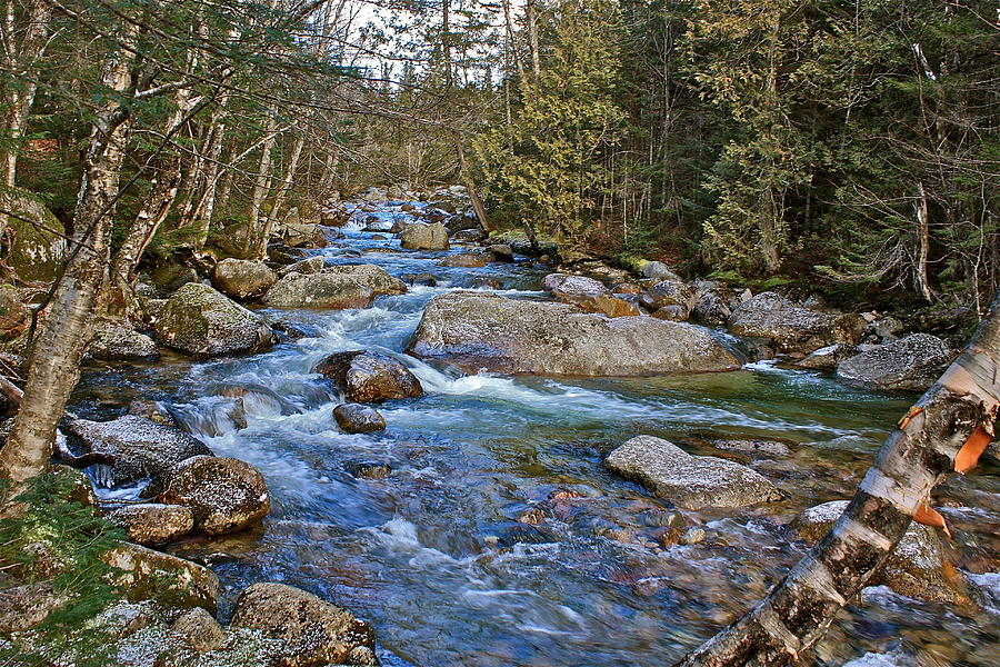 Baxter Photograph - Roaring Brook by Charles Cormier