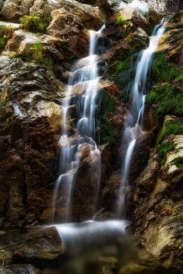 Waterfall Photograph - Roaring Brook Falls by Mark Papke