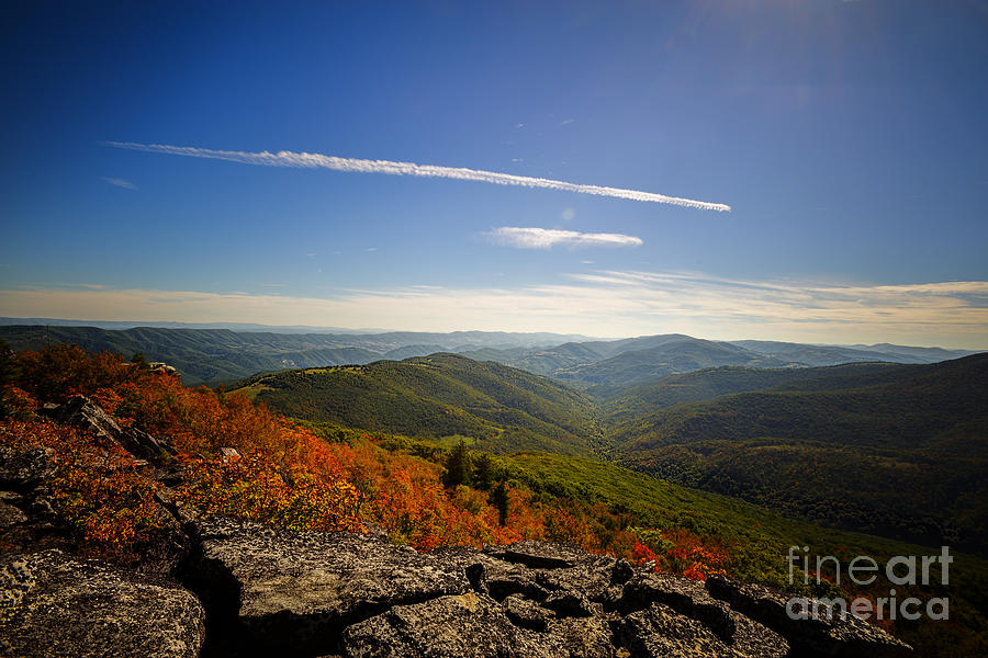 Roaring Plains of Dolly Sods toward Smith Mountain Photograph by Dan Friend