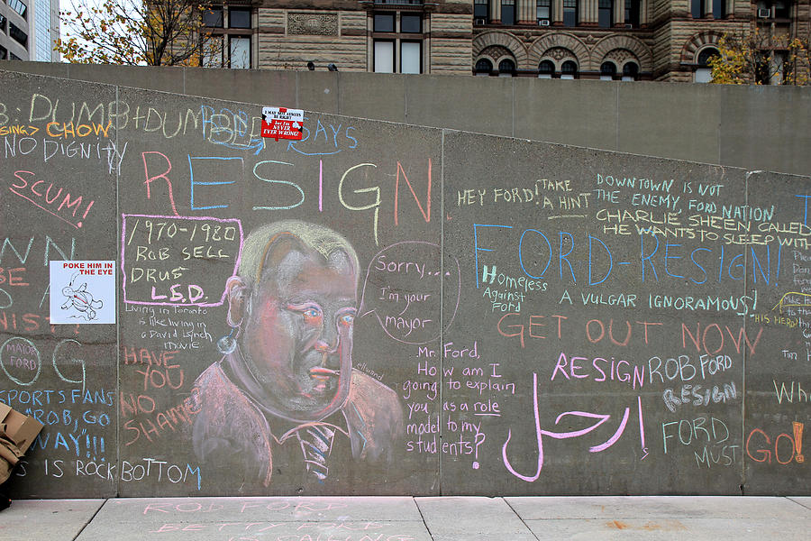 Rob Ford 5 Photograph by Andrew Fare