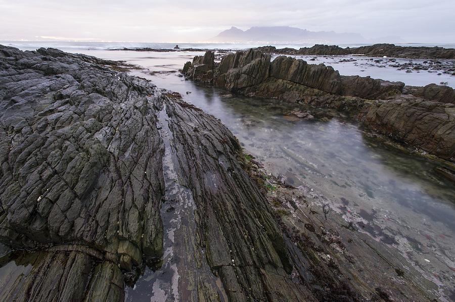 Rock Photograph - Robben Island, South Africa by Science Photo Library