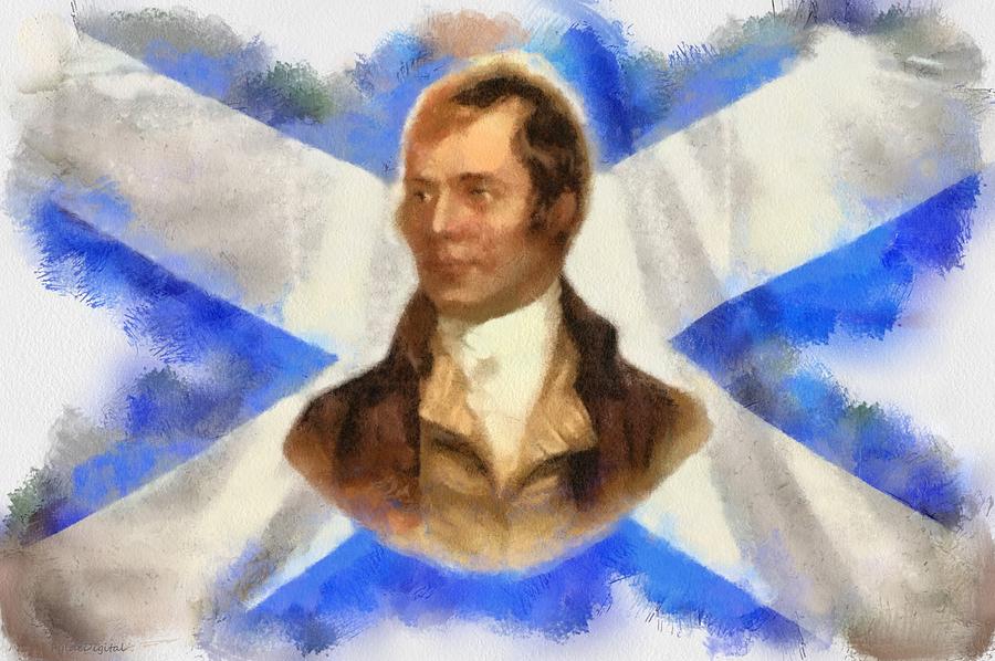 Robbie Burns Painting by Patrick OHare | Fine Art America