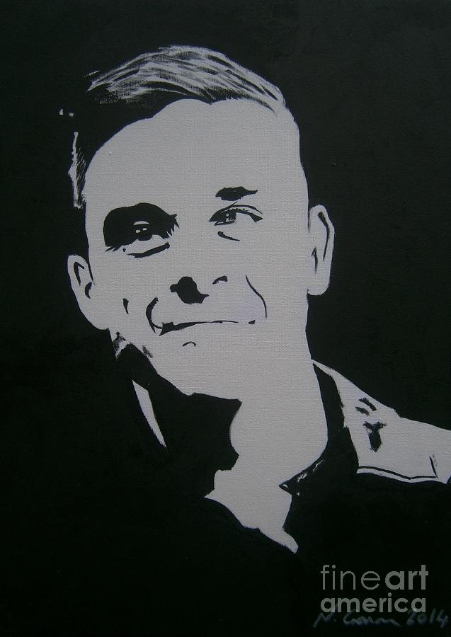 Robbie Williams Painting - Robbie Williams  by Neal Crossan