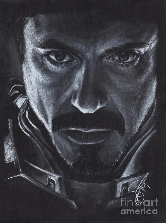 Robert Downey Jr Drawing - Robert Downey Jr. by Rosalinda Markle Robert Downey Jr Drawing - Robert Downey Jr. by Rosalinda Markle