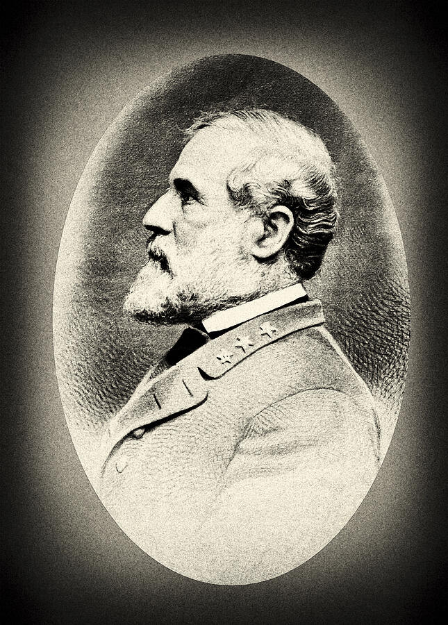 Portrait Photograph - Robert E Lee - CSA General by Paul W Faust -  Impressions of Light