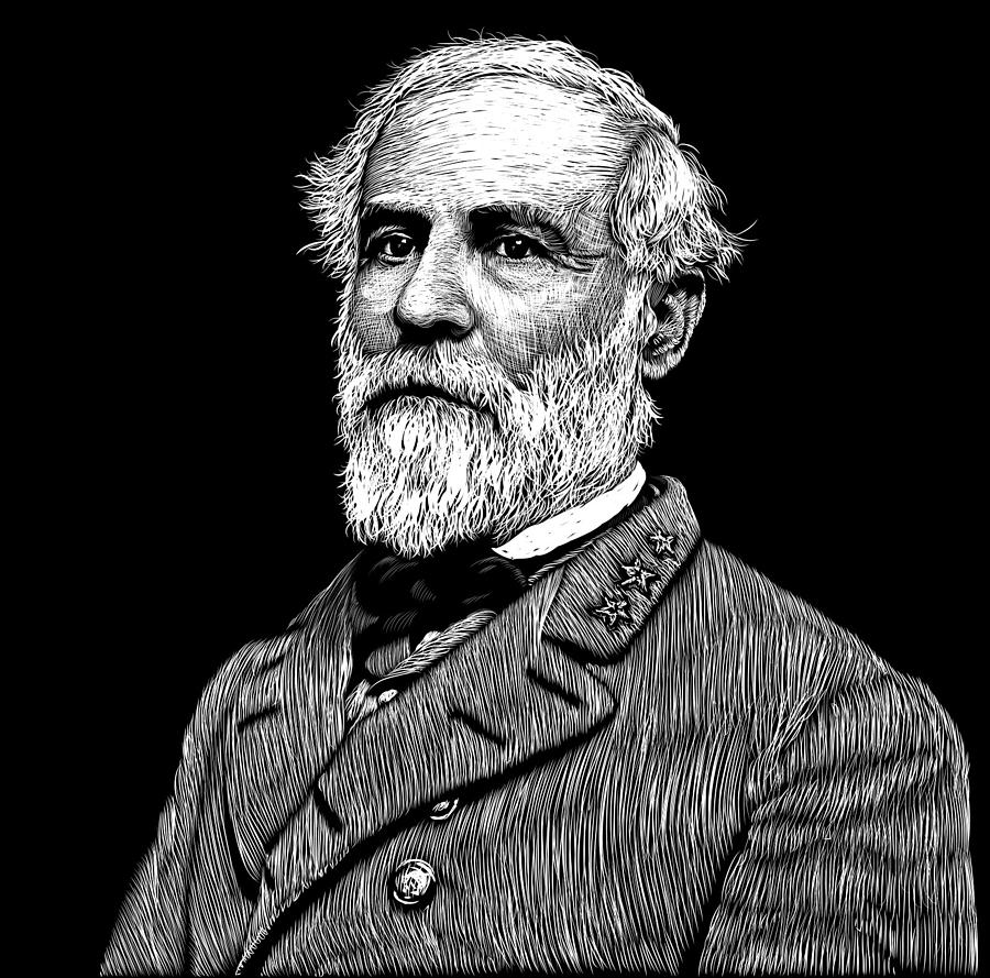 Robert E Lee Digital Art by Mark Hom - Fine Art America