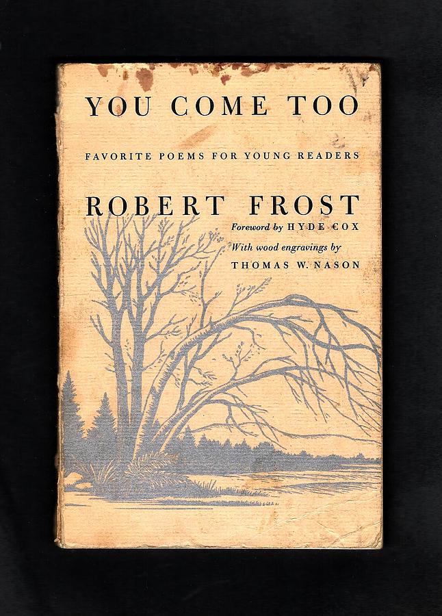Robert Frost Book Cover 2 Photograph by Diane Strain