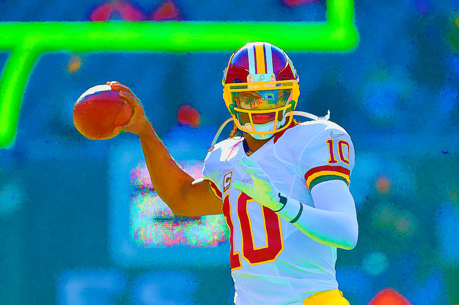 Robert Griffin III   RG 3 Photograph by William Jobes