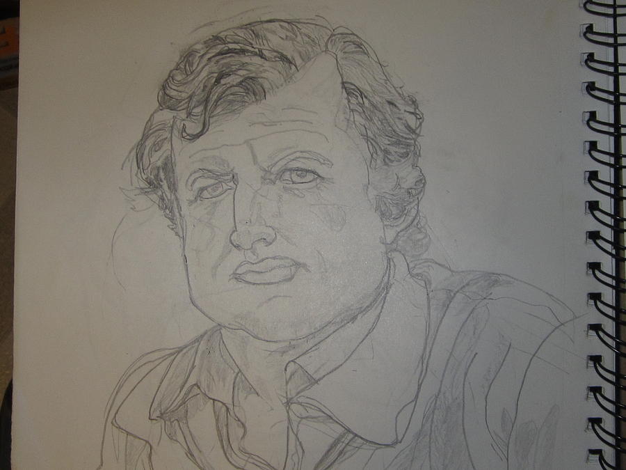 Robert Kennedy Drawing by Ashley Breaux
