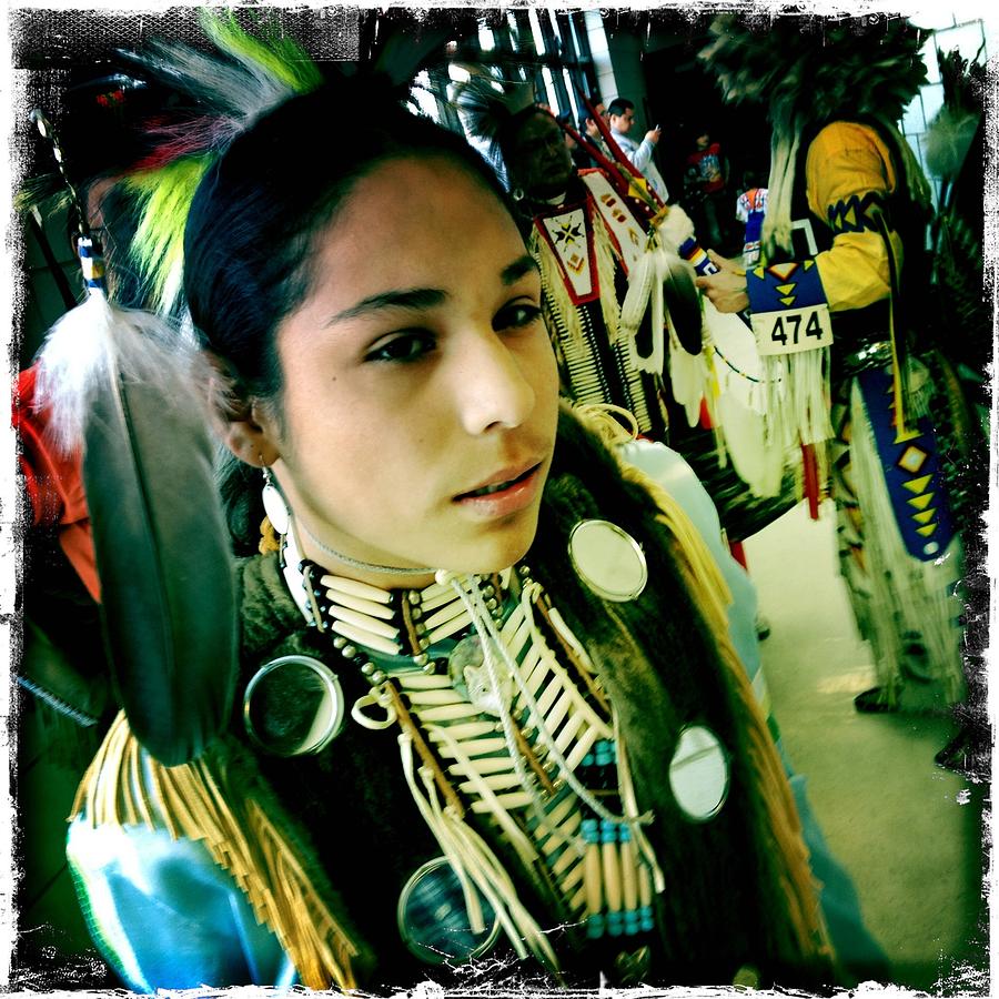 Native American Photograph - Robert Looks Twice by Jim Cortez