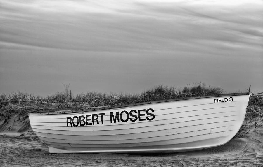 Robert Moses Park BW Photograph by JC Findley