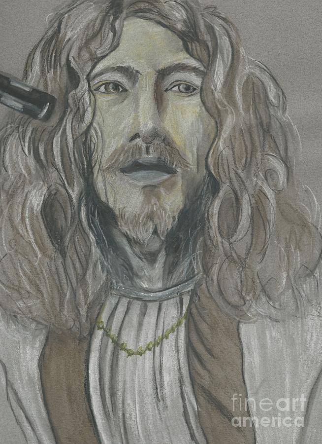 Music Digital Art - Robert Plant by Deborah Vicino