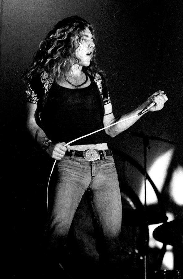 Robert Plant Led Zeppelin 1971 Photograph by Chris Walter